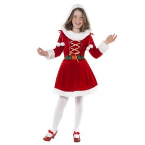 Julekjole Little Miss Santa GIRL
