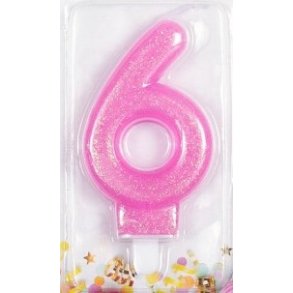 Kagelys, Glittertal -6 rosa