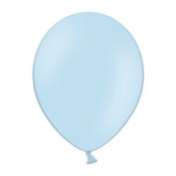  Ballong i 12,7cm i ljusbl - 100st