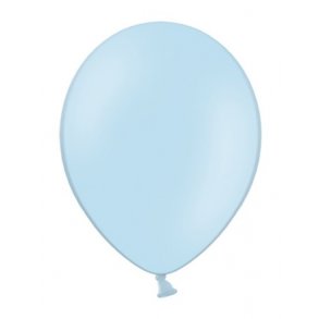 Ballon i 12,7cm i Lysebl - 100stk