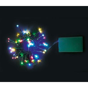 Ljuskedja med 48 flerfrgade LED-dioder