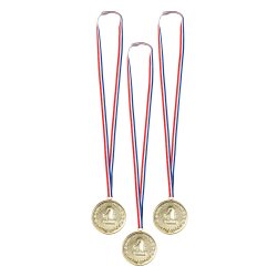 Medaljer 1 plads 3 stk 
