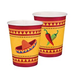 Mexicansk FIESTA krus 10stk