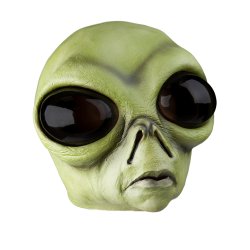 Grn Alien mask latex