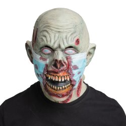 Zombie lge Latex maske