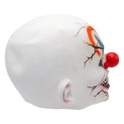Clownmask latex - Krackelerad
