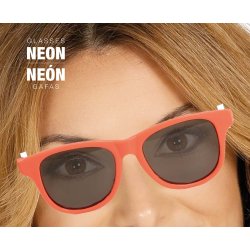 Solbrille neon orange