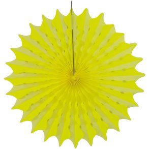 Papirvv vifte  45 i neonGul