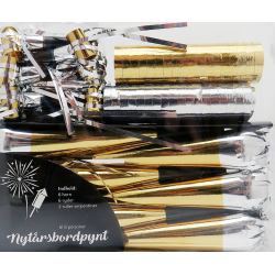 Nytrs Party ske 6 pers. i guld-slv