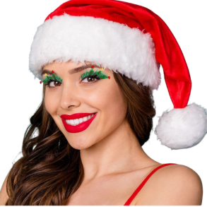 Jule jenvipper i grn med stjerner