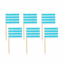 Oktoberfest kageflag 50stk