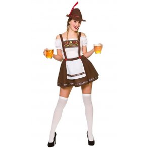 Oktoberfest klnning BRUN
