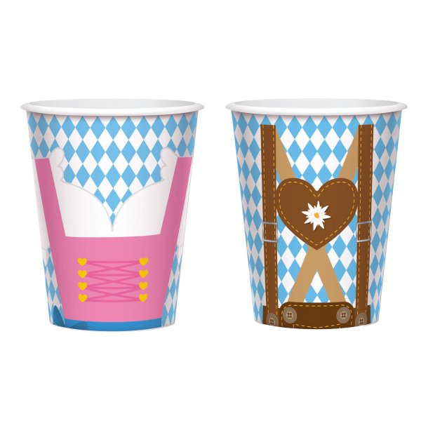 Oktoberfest kopper tyrolermotiv