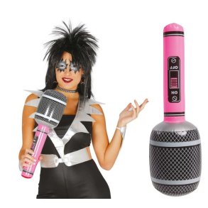 Mikrofon stor uppblsbar