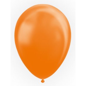 Ballon perlemor orange 10 stk