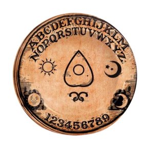 Halloween Ouija tallerkener