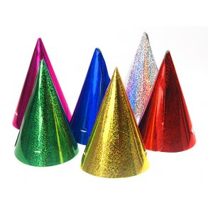 Partyhatte Metallic 20