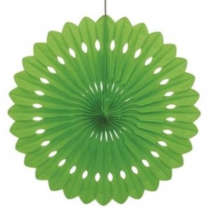 Papirvv vifte i Limegrn