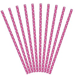 Sugrr i pappers PINK med prickar 10.