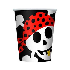  Pirat krus 270ml, 8stk