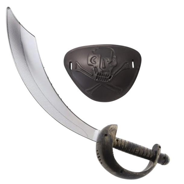 Pirat s�t - sv�rd og �jenklap