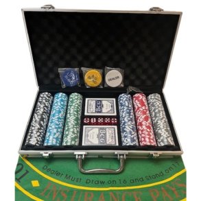 Pokerspel - komplet set