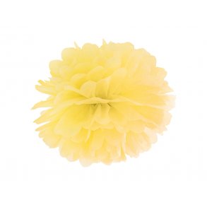 Vv pompom  25 cm Gul