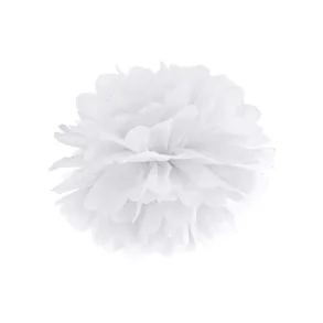 Vv pompom  25 cm Hvid