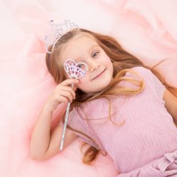 Prinsesse tiara og stav