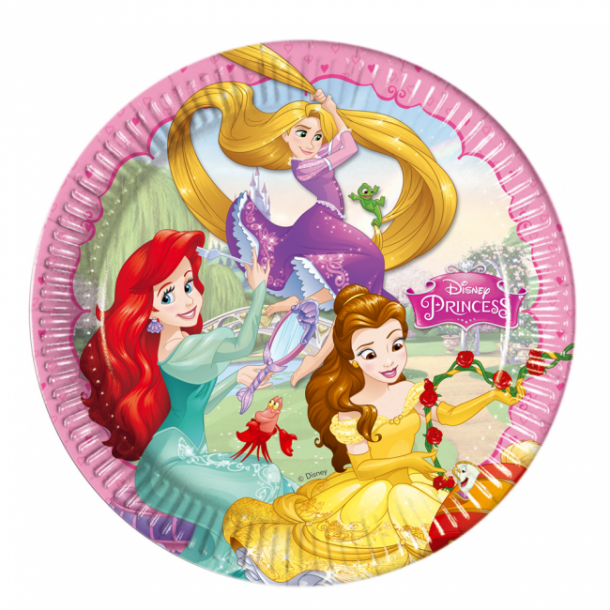 Disney prinsesse tallerkener 23 cm