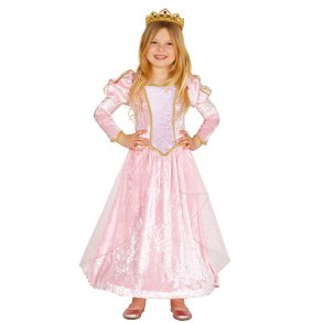 Prinsesse kjole i lyserd