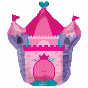 Prinsesseslot folieballon xl