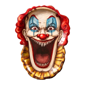 Halloween klovne tallerken - Freak Show