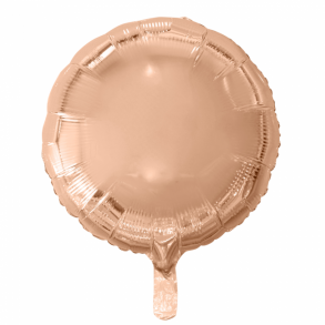 Folie ballon Rund ROSEGOLD 46 cm