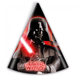 Star Wars Partyhatta 6 stk