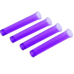 Reagensglas - shotglas i lilla plastik