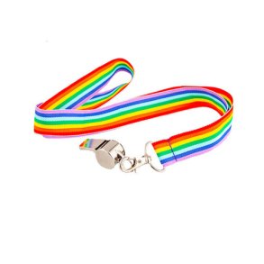 Regnbge metall visselpipa