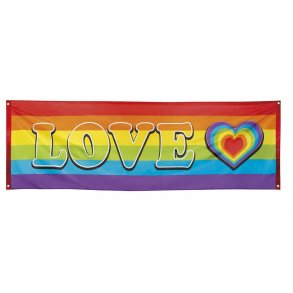 Regnbge farg Flagg LOVE