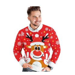 Jultrja med ren fr mn