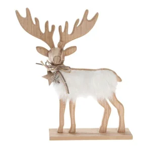 Trrenar med vit plysch