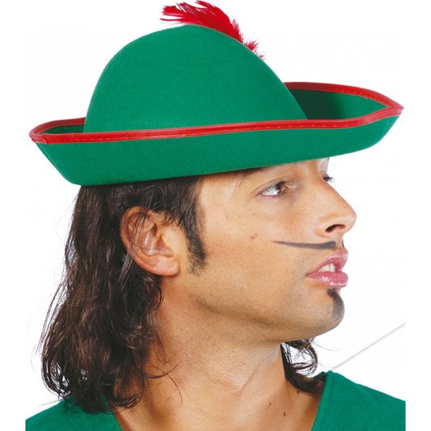 Robin Hood hat med fjer