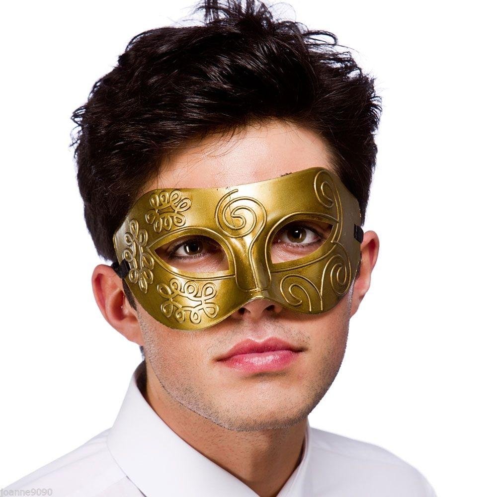foretage evigt syreindhold Maske Rome guld | køb billige masker online