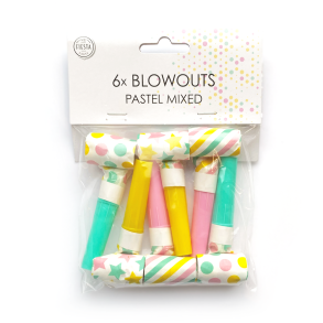 Rysler i pastelfarve