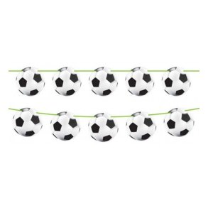 Fodbold banner 10 m, 15 bolde