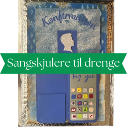 Sangskjuler til drenge konfirmation - HOMEMADE