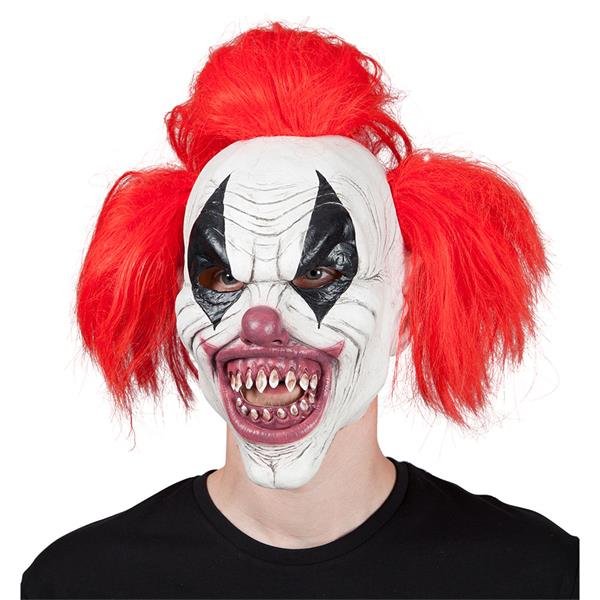 sjækel dom Ligner Klovne maske scary clown | Køb uhyggelig klovnemaske til halloween