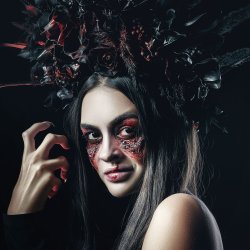 Linser i sort 1d - Dark desire 