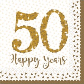 Guldbryllup serviet 50years