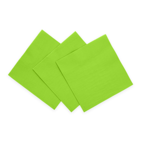 Servietter 33x33 i limegrn