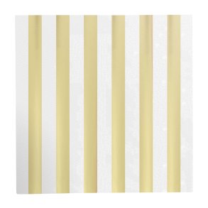 Frokostserviet Stribet i Guld